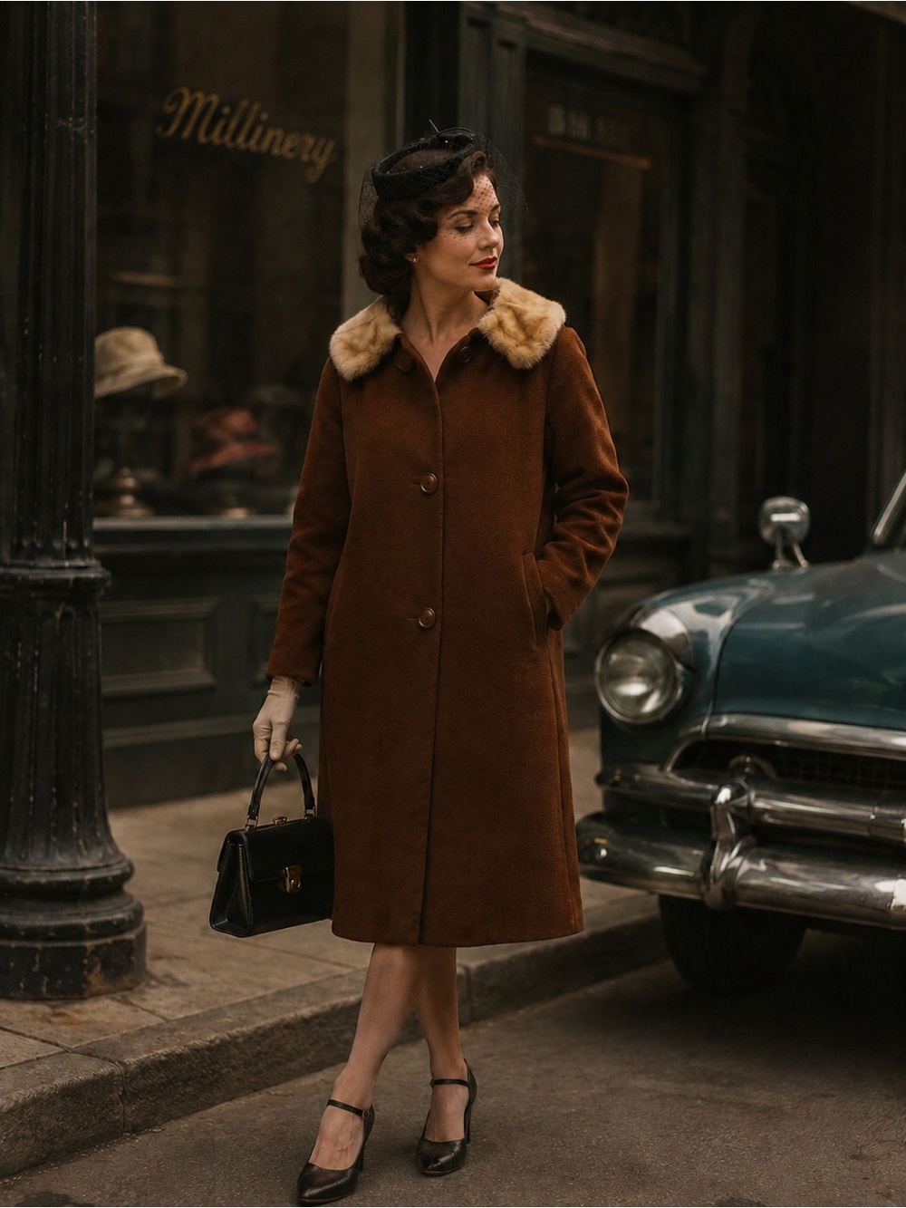 Vintage Swing Coat Michel Daniel